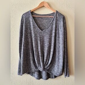 Maurices 24/7 Twist Front Top